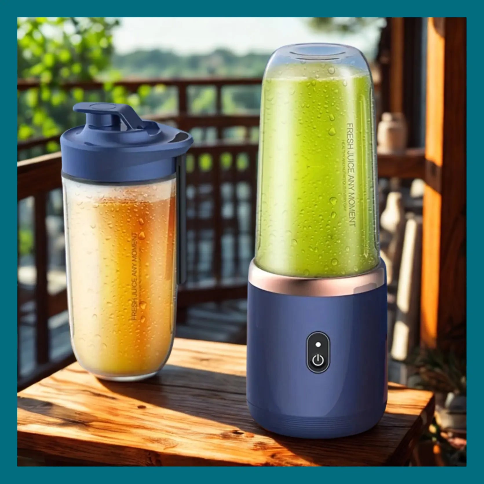 Blender Portable, 400ML Smoothie Mixer avec Tasses, Brosses et 6 Lames, Mixeur Portable, Mini Blender Smoothie pour la Préparation de Milk-Shakes, jus de Fruits, Smoothies Gadgetsdecooking
