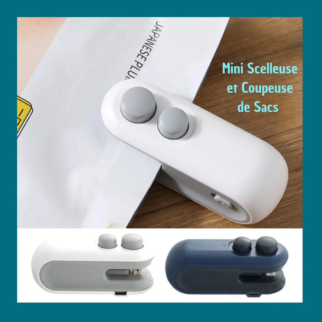 Mini Thermo Scelleuse et Coupeuse de Sacs Gadgetsdecooking